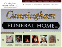 Tablet Screenshot of cunninghamfhgc.com